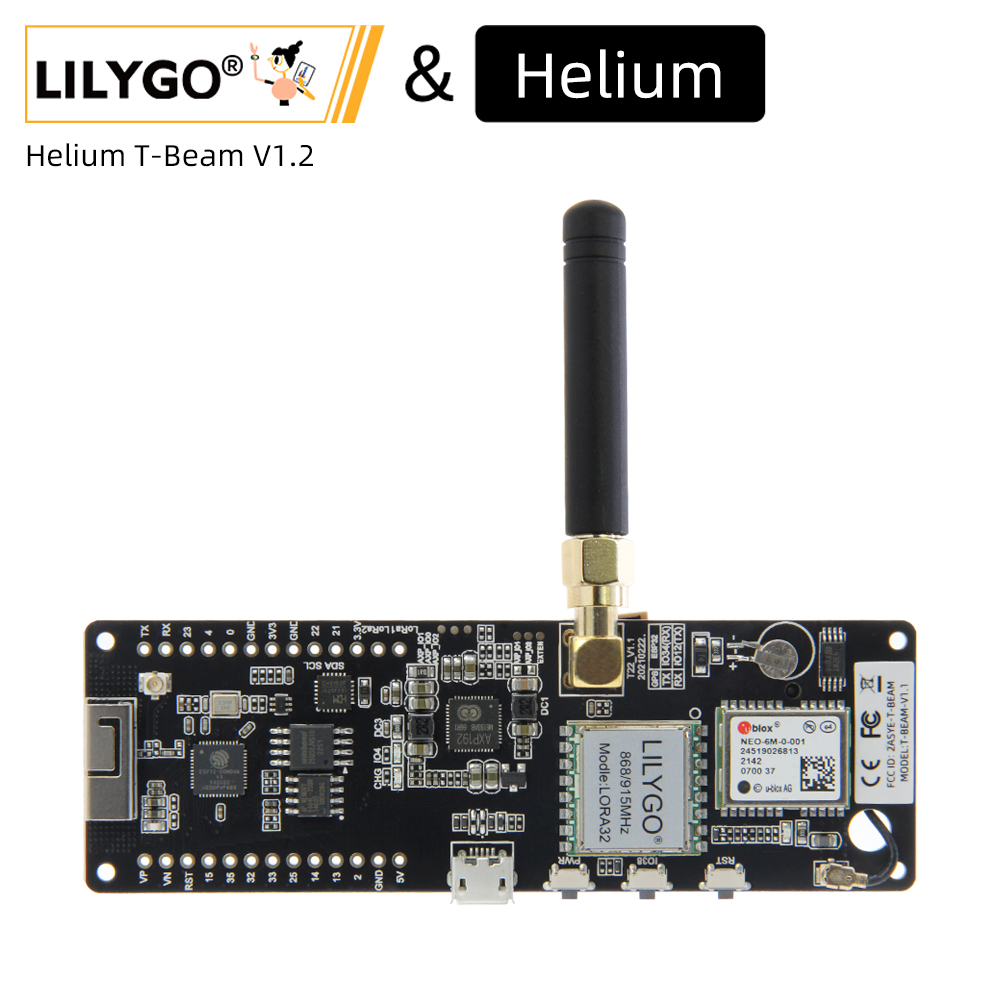 Esp32 Battery Holder Lipo - LILYGO® & Helium T-Beam V1.2 개발
