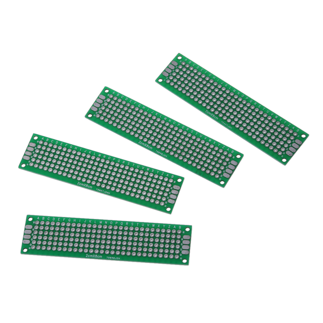 Pcb Prototyping Board - ABSK-4Pcs 양면 프로토타입 FR-4 PCB 스트립보드