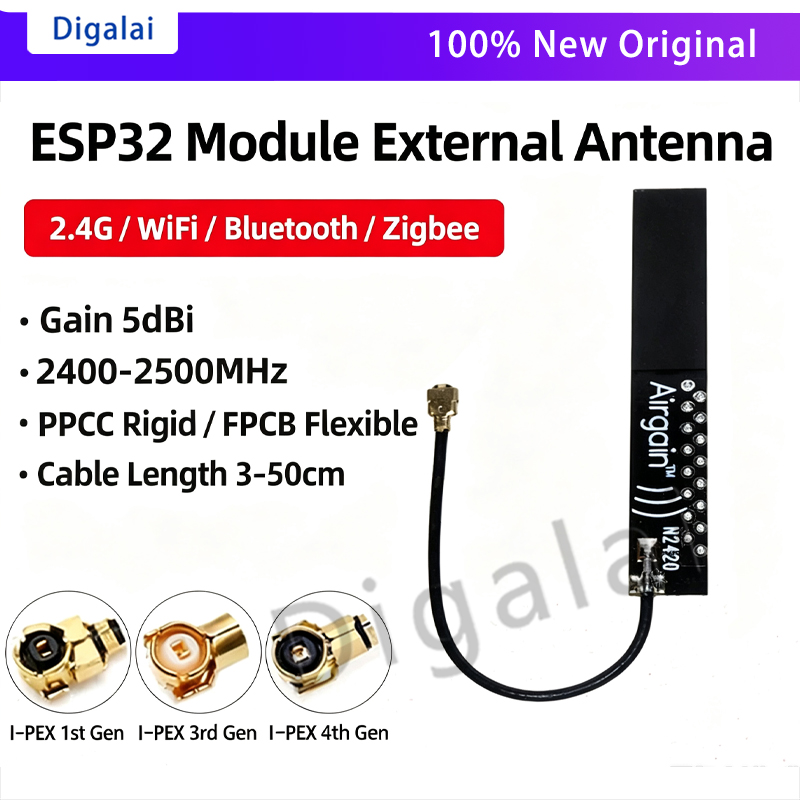 Ipex Connector - ESP32 안테나 2.4GHz WiFi 블루투스 IPEX