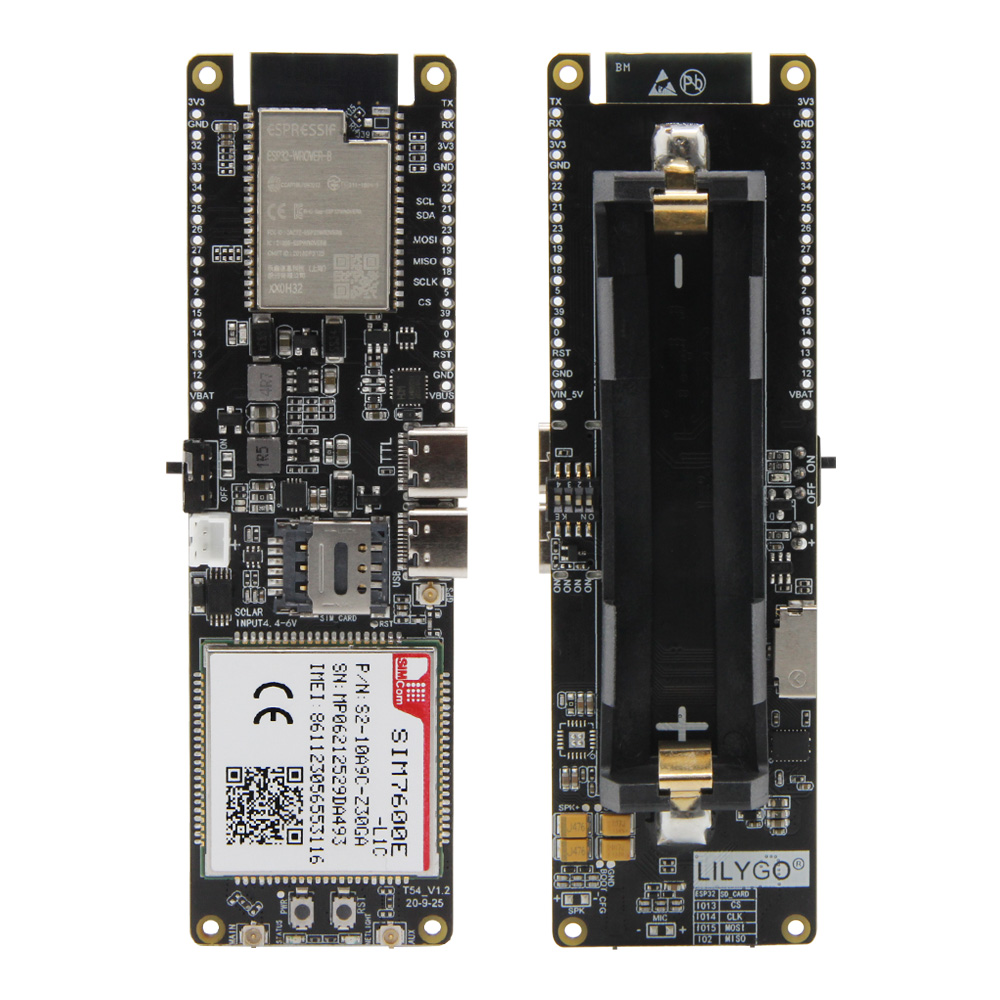 Esp32 Battery Holder Lipo - 릴리고 ® TTGO T-SIM7600E-L1C 4G LTE