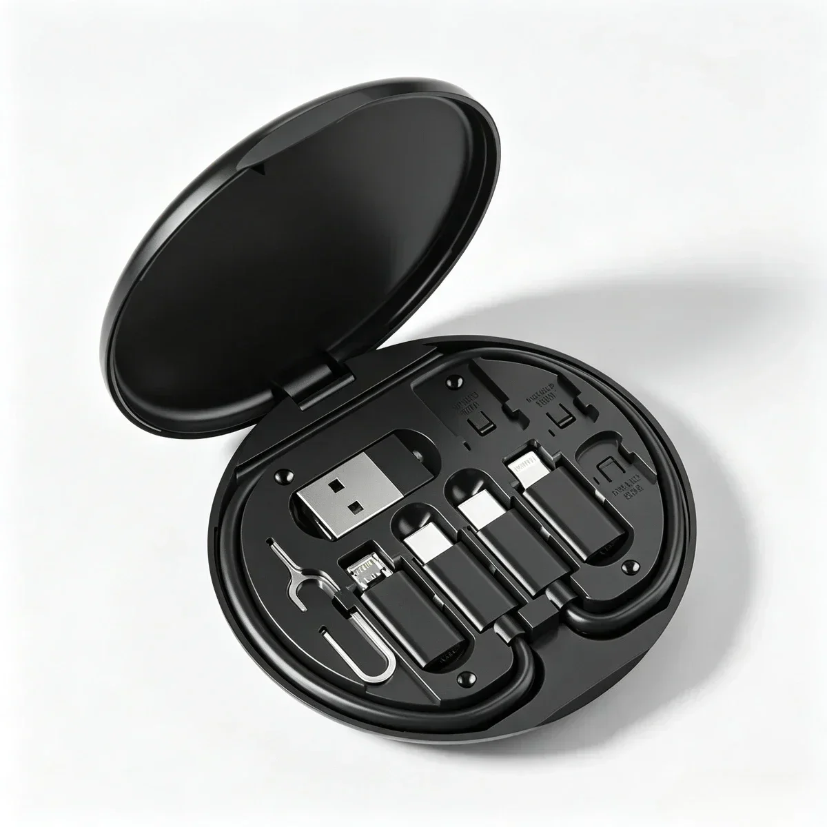 60W 고속 충전 케이블 세트, 내장형 휴대폰 거치대, - Micro Usb Cable 리뷰 및 가격