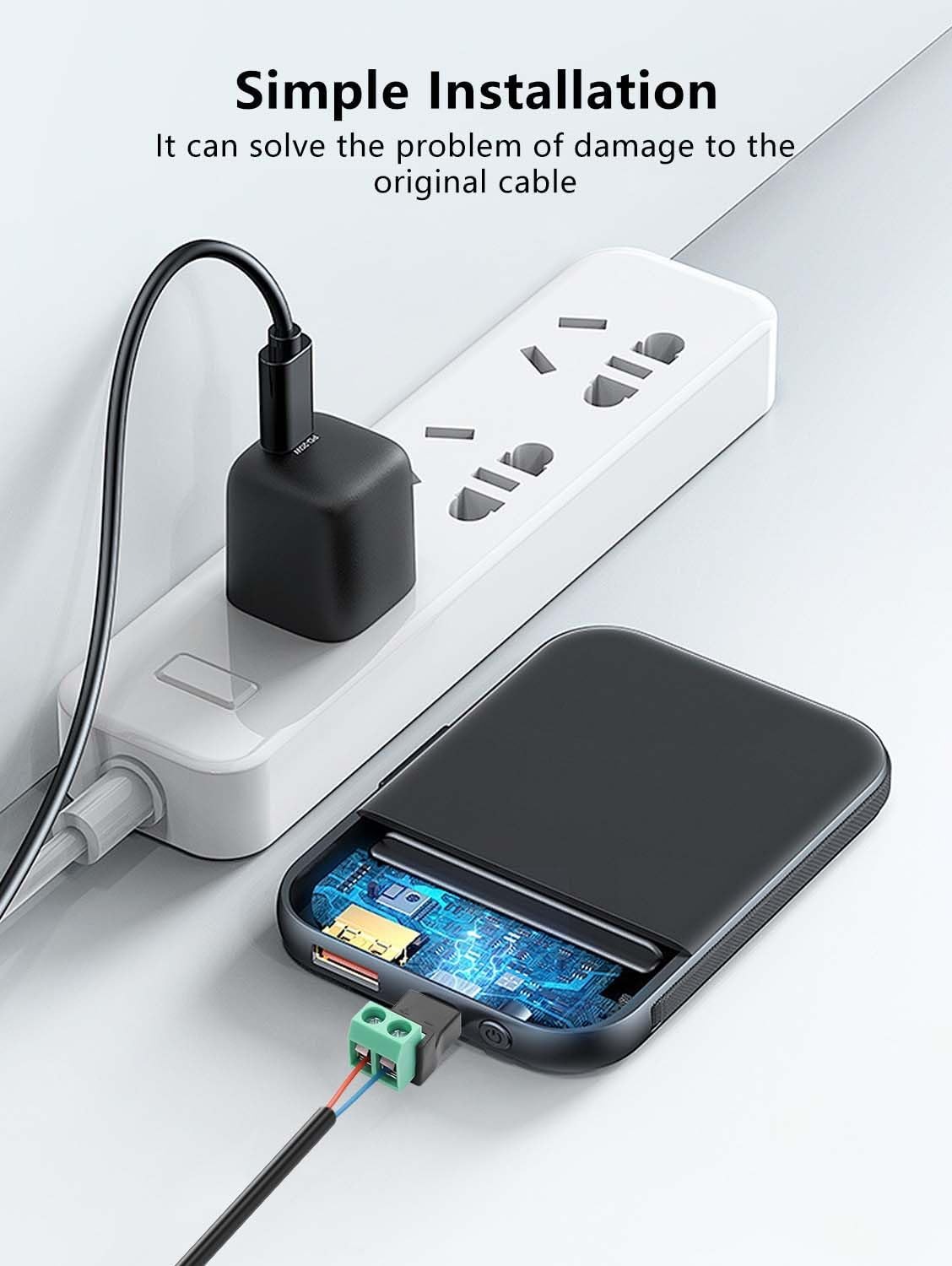 5PCS 2핀 나사 단자-마이크로 USB 어댑터 마이크 - Screw Terminal Block 리뷰 및 가격