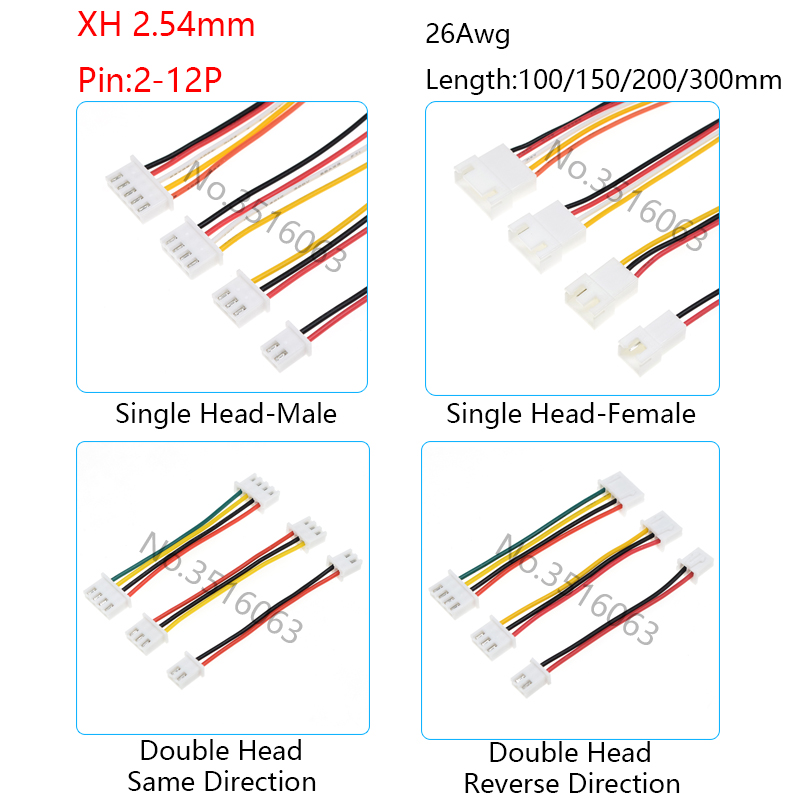 5/10Pcs XH-2.54mm 남성/여성 플러그 커넥 - Jumper Wire Kit 리뷰 및 가격