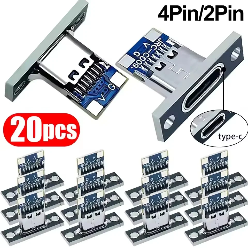 나사 고정판이 있는 USB 3.1 Type C 소켓,  - Usb C Cable 리뷰 및 가격