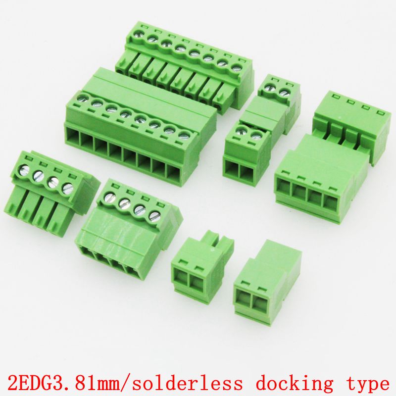 5 세트 솔더리스 도킹 유형 2EDG 3.81MM 나사 - Screw Terminal Block 리뷰 및 가격