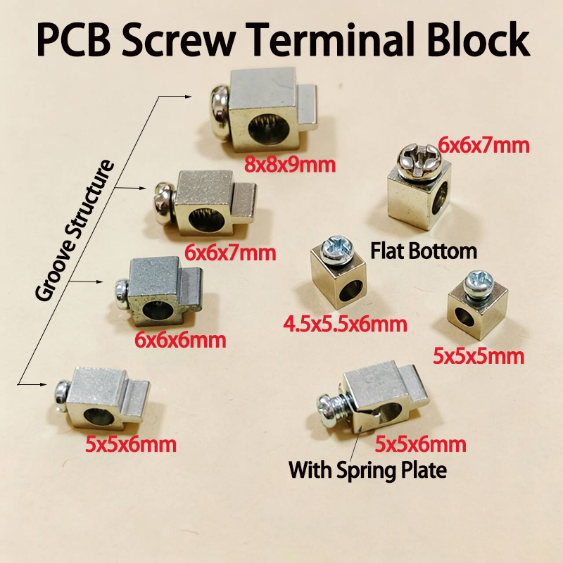 10/20PCS PCB 나사 터미널 블록 사각형 구리  - Screw Terminal Block 리뷰 및 가격
