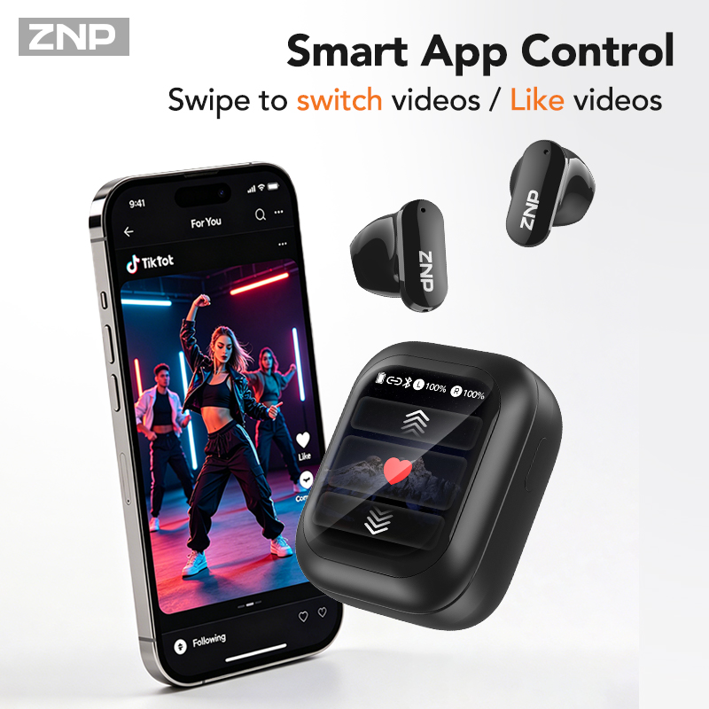 ZNP N04 TWS 무선 이어버드: 터치 스크린, 블 - Usb C Cable 리뷰 및 가격