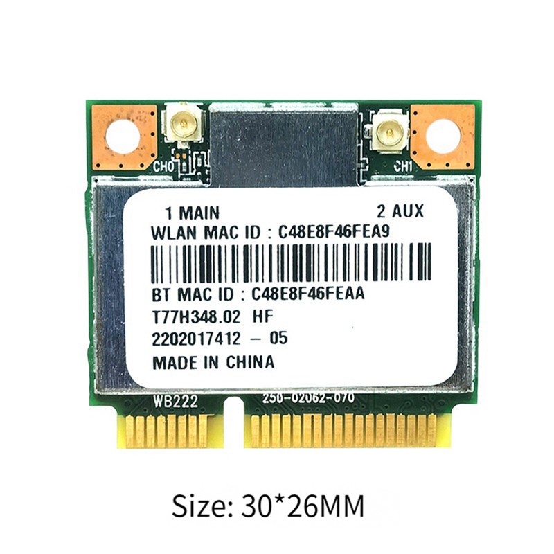 AR5B22 AR9462 WiFi 카드+내부 안테나 3 - Antenna 2.4Ghz 리뷰 및 가격
