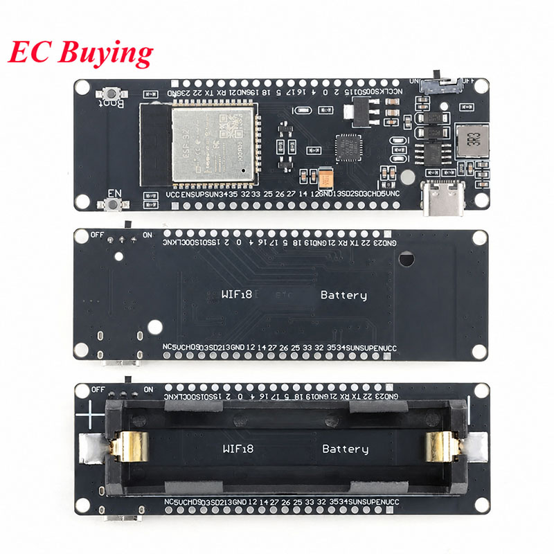 WiFi Ble 블루투스 호환 18650 배터리 홀더가 - Esp32 Battery Holder Lipo 리뷰 및 가격