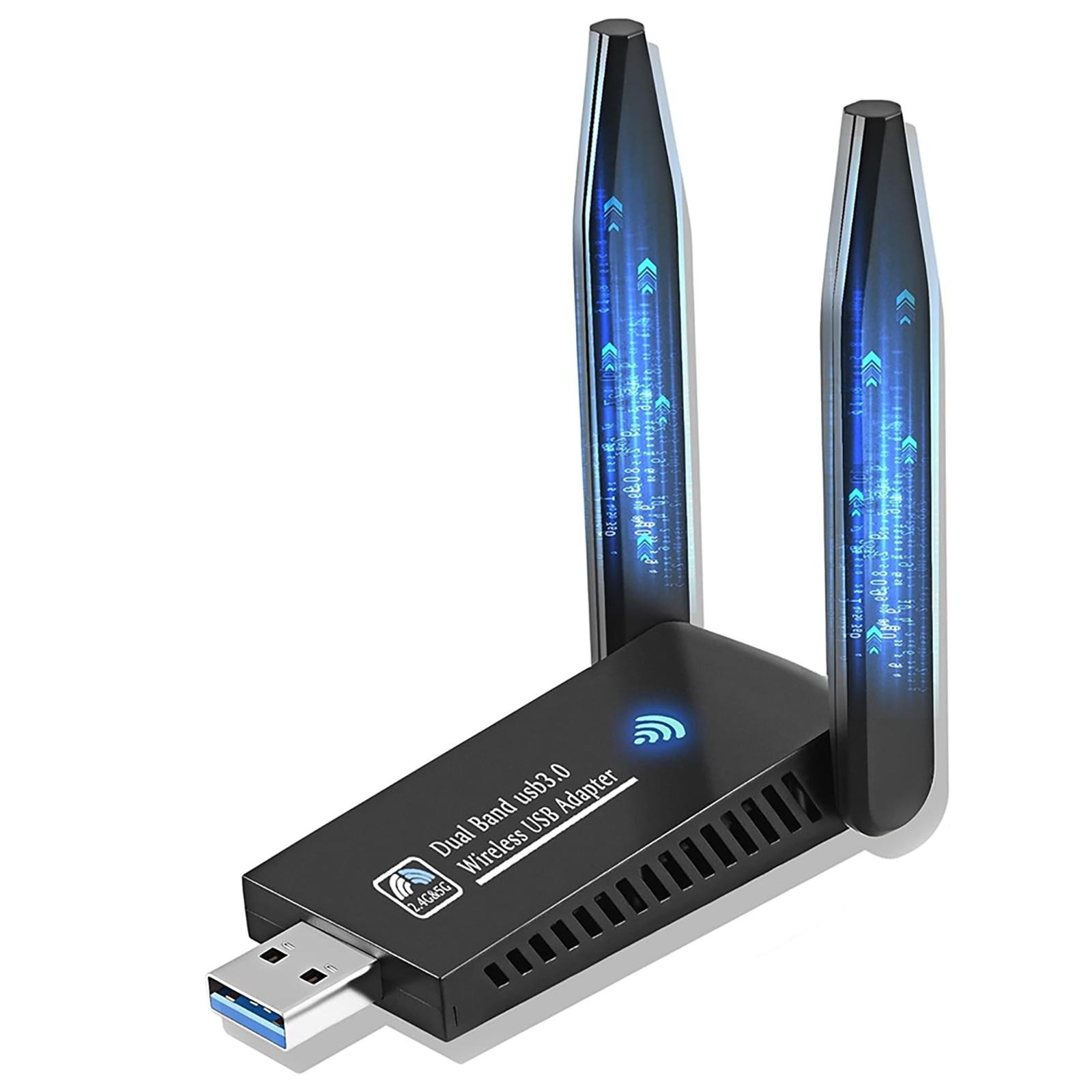 1300Mbps USB WiFi 어댑터 듀얼 밴드 5G - Antenna 2.4Ghz 리뷰 및 가격