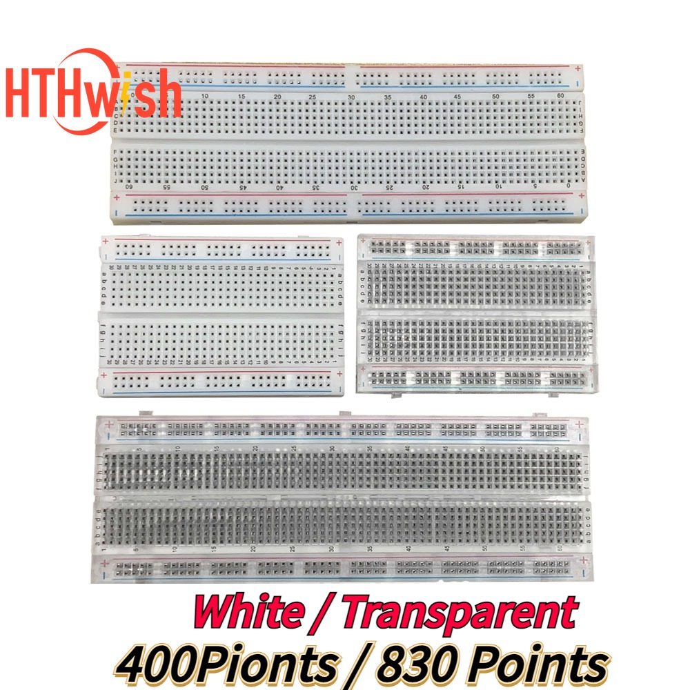 DIY용 무납땜 브레드보드, 830/400 홀 브레드보 - Breadboard 400 Point 리뷰 및 가격