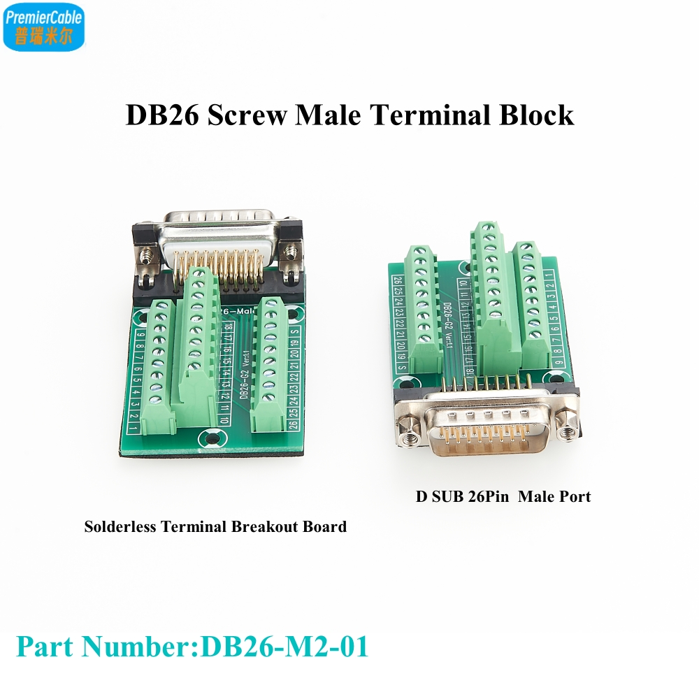 DB26 남성형 터미널 블록 머시닝 D-SUB 26핀  - Screw Terminal Block 리뷰 및 가격