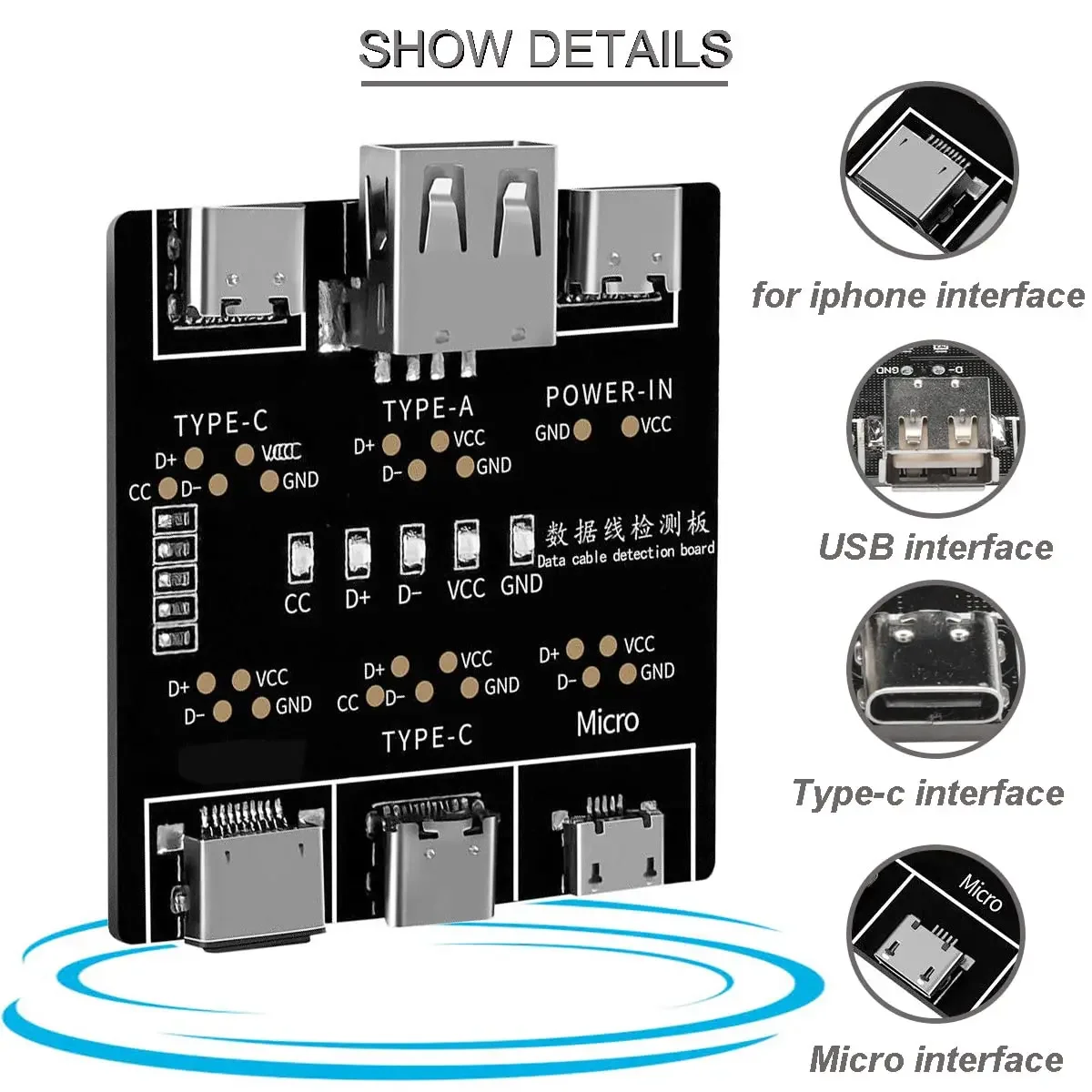 1~3개입 DT3 USB 테스터 데이터 케이블 검사 보 - Micro Usb Cable 리뷰 및 가격