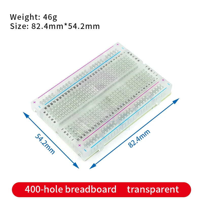 400 포인트 솔더리스 PCB 브레드 보드 미니 테스트 - Breadboard 400 Point 리뷰 및 가격