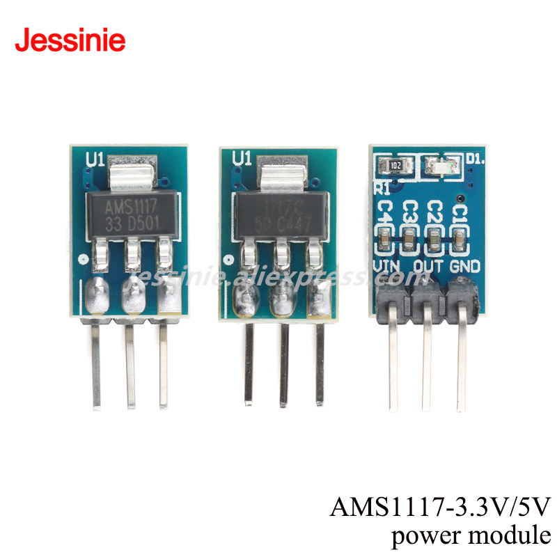 10Pcs/1pc AMS1117 3.3V 5V 전원 모 - Ams1117 Module 리뷰 및 가격