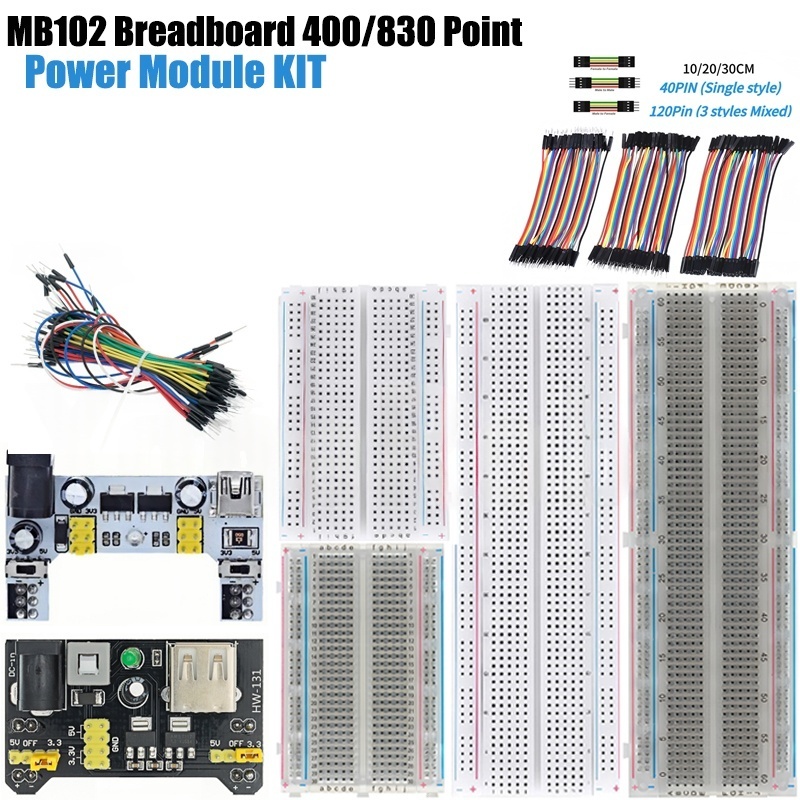 MB-102 MB102 브레드보드 400 830 포인트 - Breadboard 400 Point 리뷰 및 가격
